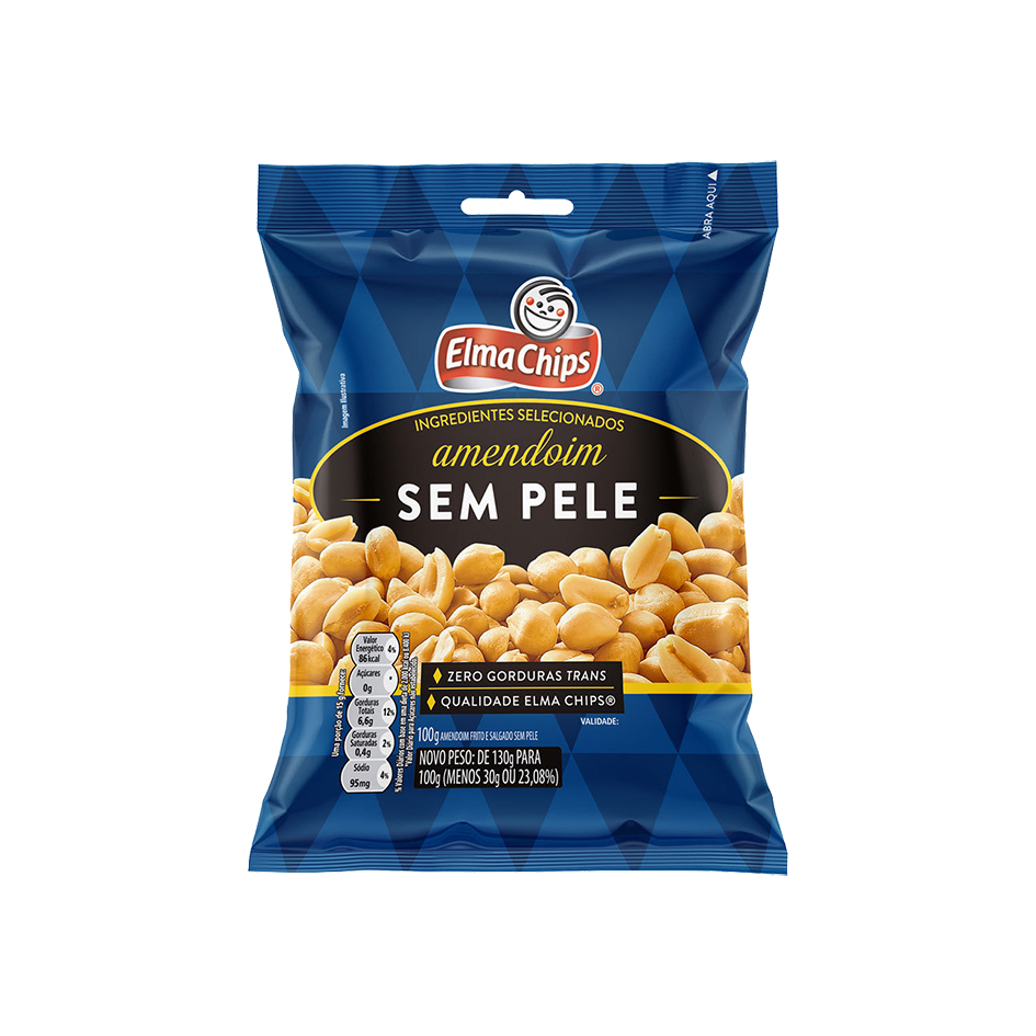 Amendoim Elma Chips Sem Péle 100g Supermercado Cooperativa Consul