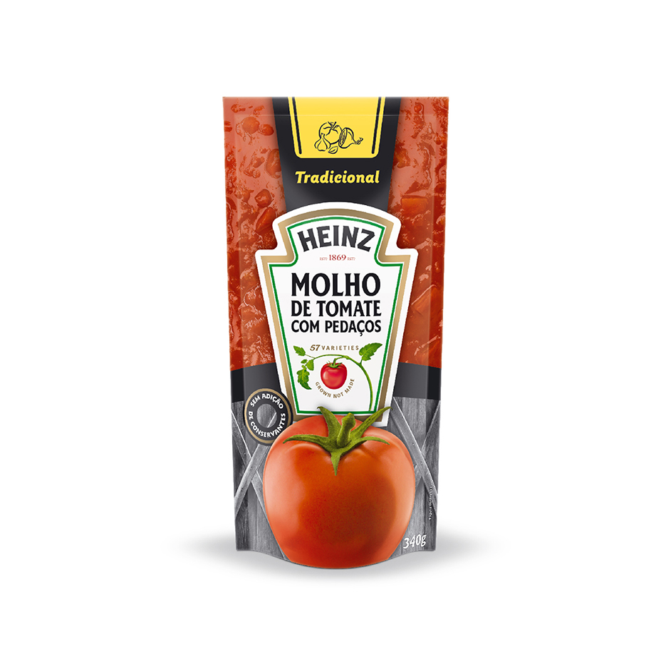 Molho Heinz Tradicional Sachê 340g | Supermercado Cooperativa Consul